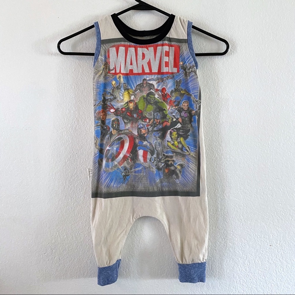 MARVEL- Small Shop Snapless Romper
